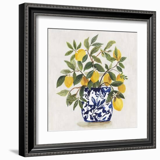 Lemon Plant I-Asia Jensen-Framed Art Print