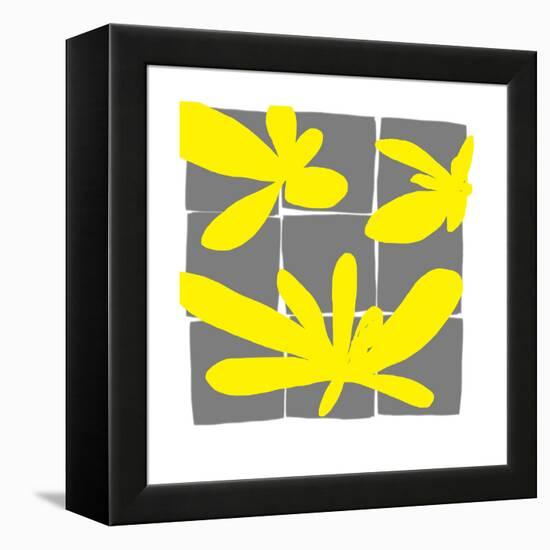 Lemon Pop Four-Jan Weiss-Framed Stretched Canvas