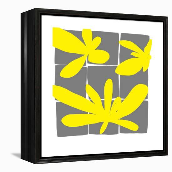 Lemon Pop Four-Jan Weiss-Framed Stretched Canvas