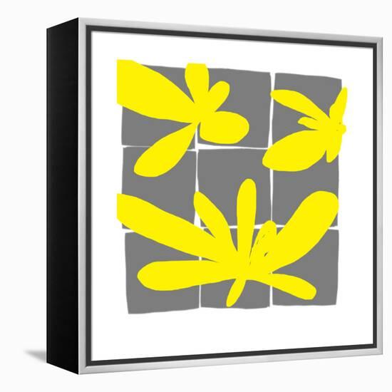 Lemon Pop Four-Jan Weiss-Framed Stretched Canvas