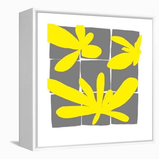 Lemon Pop Four-Jan Weiss-Framed Stretched Canvas