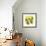Lemon Pop One-Jan Weiss-Framed Art Print displayed on a wall