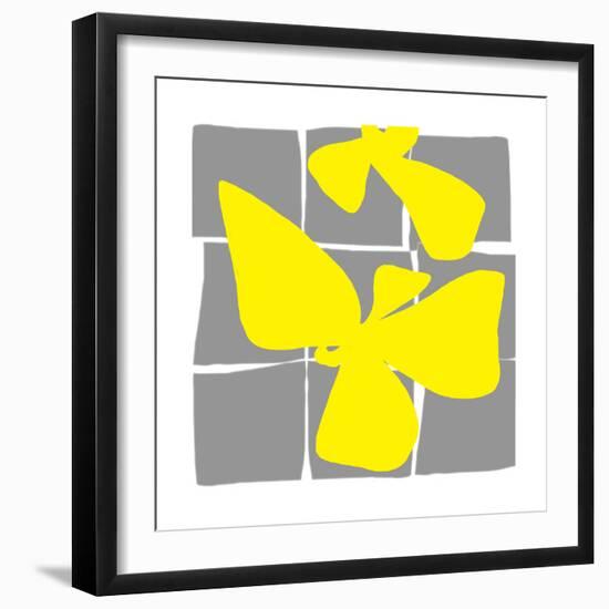 Lemon Pop Three-Jan Weiss-Framed Premium Giclee Print