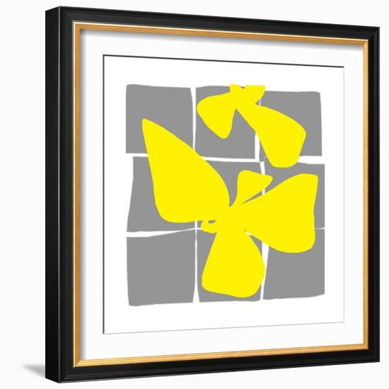 Lemon Pop Three-Jan Weiss-Framed Premium Giclee Print