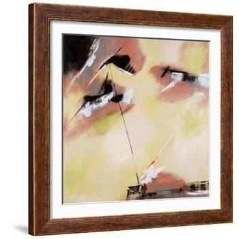 Lemon Sky Burst-Brent Abe-Framed Giclee Print