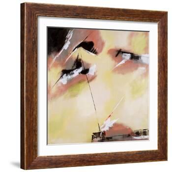 Lemon Sky Burst-Brent Abe-Framed Giclee Print
