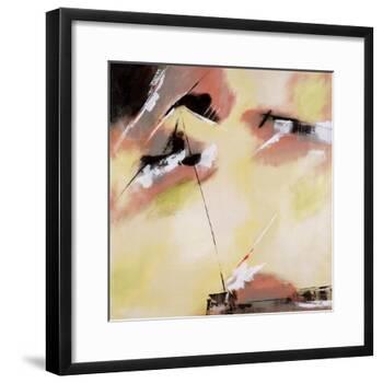 Lemon Sky Burst-Brent Abe-Framed Giclee Print