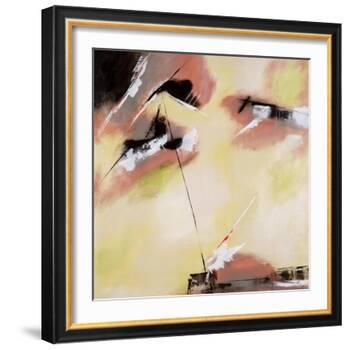Lemon Sky Burst-Brent Abe-Framed Giclee Print