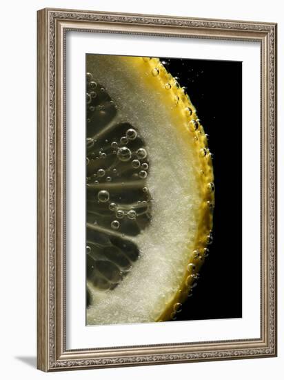 Lemon Slice-Linda Wright-Framed Photographic Print