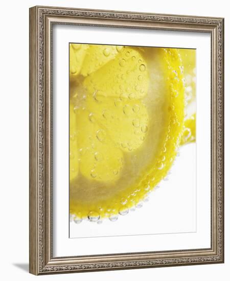 Lemon Slices in Water-Victoria Firmston-Framed Photographic Print