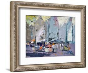 Lemon Snickety-Beth A. Forst-Framed Art Print