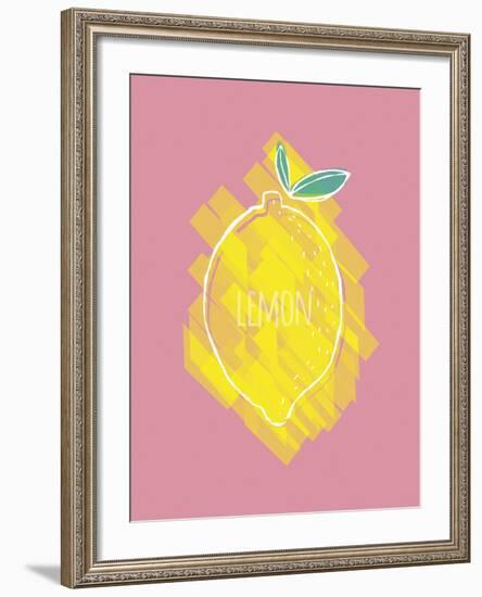 Lemon Splash-Myriam Tebbakha-Framed Giclee Print