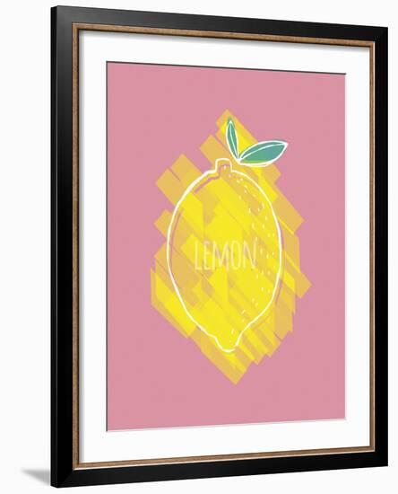 Lemon Splash-Myriam Tebbakha-Framed Giclee Print