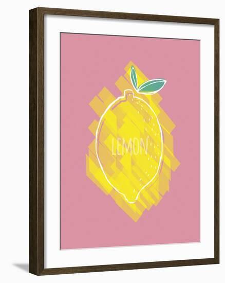 Lemon Splash-Myriam Tebbakha-Framed Giclee Print