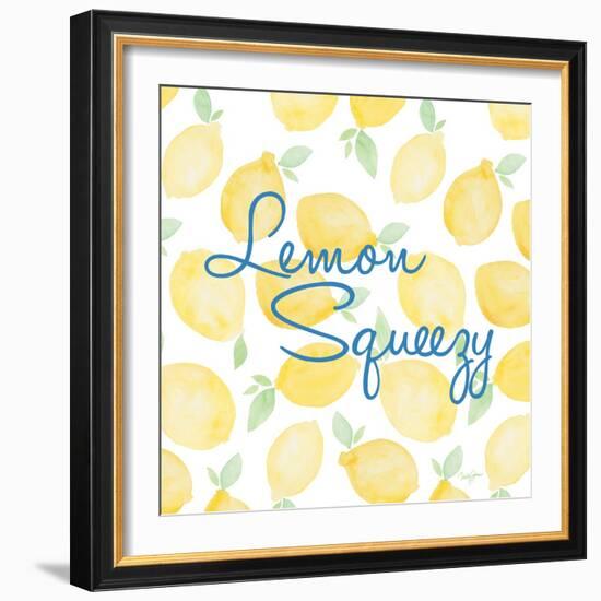 Lemon Squeezy-Nola James-Framed Art Print