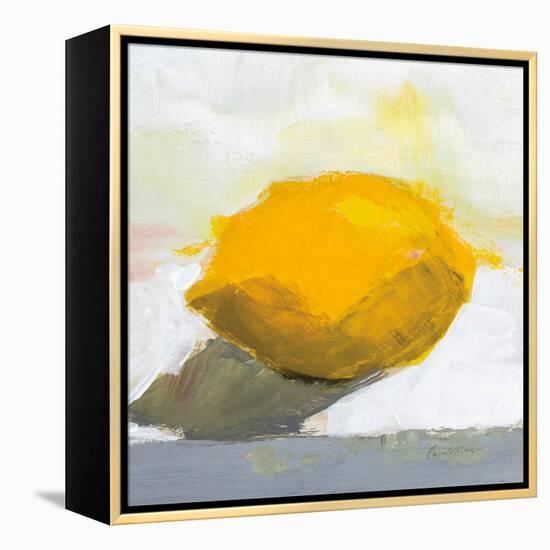 Lemon Still Life-Pamela Munger-Framed Stretched Canvas