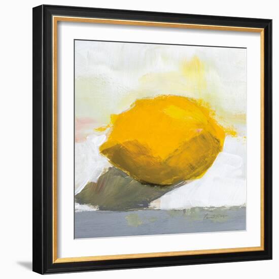 Lemon Still Life-Pamela Munger-Framed Art Print