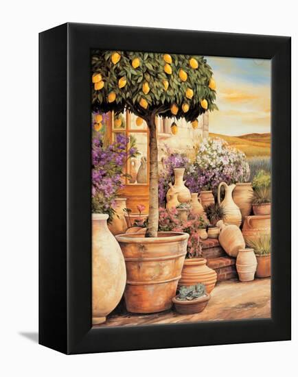 Lemon Topiary-null-Framed Stretched Canvas