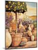 Lemon Topiary-null-Mounted Art Print