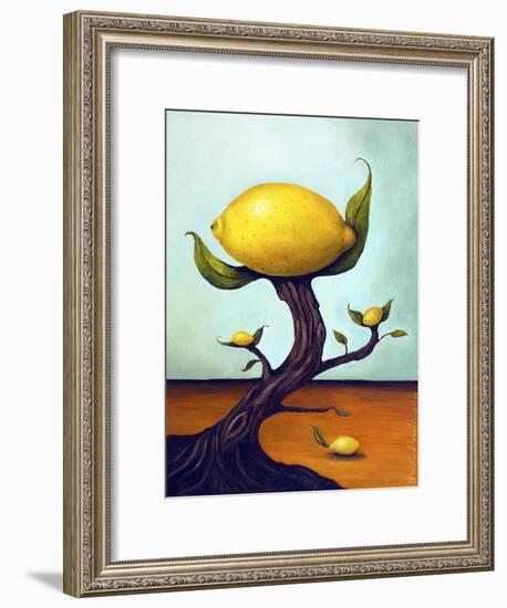 Lemon Tree Surreal-Leah Saulnier-Framed Giclee Print