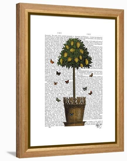 Lemon Tree-Fab Funky-Framed Stretched Canvas