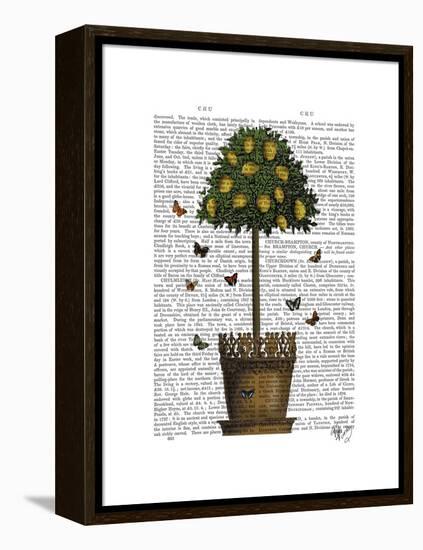 Lemon Tree-Fab Funky-Framed Stretched Canvas