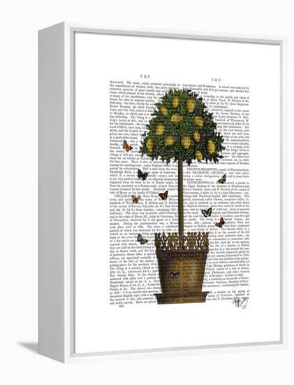 Lemon Tree-Fab Funky-Framed Stretched Canvas