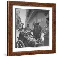 Lemon Vendors-J. R. Eyerman-Framed Photographic Print