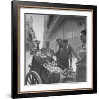 Lemon Vendors-J. R. Eyerman-Framed Photographic Print