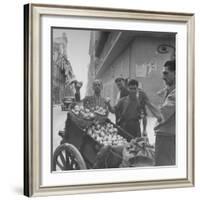 Lemon Vendors-J. R. Eyerman-Framed Photographic Print