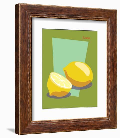 Lemon-ATOM-Framed Giclee Print