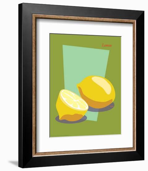 Lemon-ATOM-Framed Giclee Print