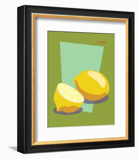 Lemon-ATOM-Framed Giclee Print