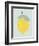 Lemon-Nanamia Design-Framed Art Print