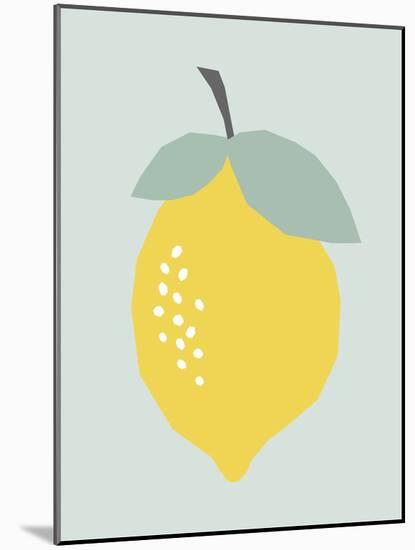 Lemon-Nanamia Design-Mounted Art Print