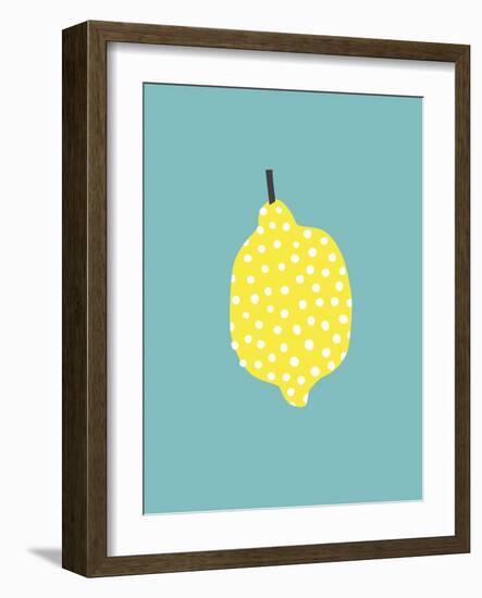 Lemon-Sophie Ledesma-Framed Giclee Print