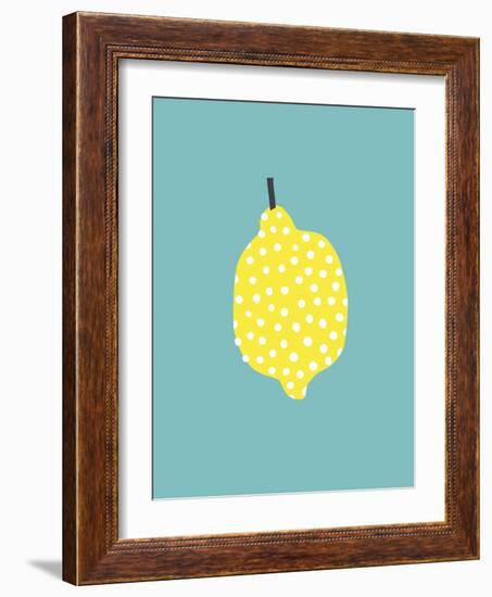 Lemon-Sophie Ledesma-Framed Giclee Print