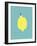 Lemon-Sophie Ledesma-Framed Giclee Print