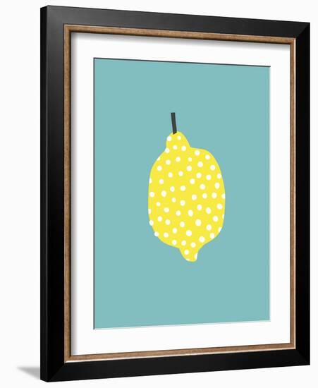 Lemon-Sophie Ledesma-Framed Giclee Print