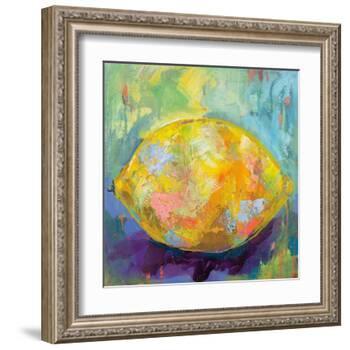 Lemon-Jeanette Vertentes-Framed Art Print