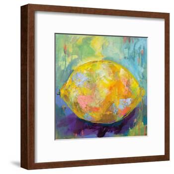 Lemon-Jeanette Vertentes-Framed Art Print