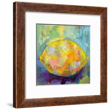 Lemon-Jeanette Vertentes-Framed Art Print