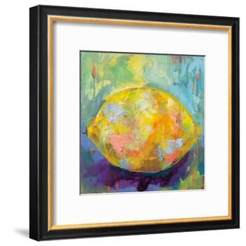Lemon-Jeanette Vertentes-Framed Art Print