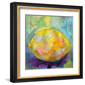 Lemon-Jeanette Vertentes-Framed Art Print
