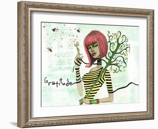 Lemon-Jami Goddess-Framed Art Print