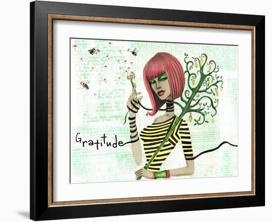 Lemon-Jami Goddess-Framed Art Print