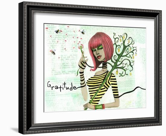 Lemon-Jami Goddess-Framed Art Print