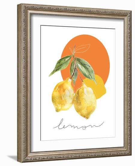 Lemon-Carol Robinson-Framed Art Print