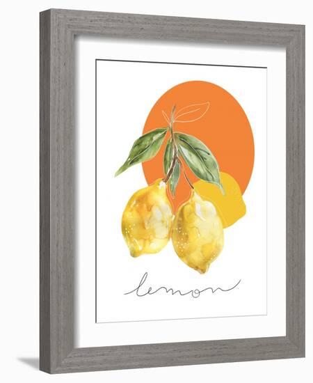 Lemon-Carol Robinson-Framed Art Print