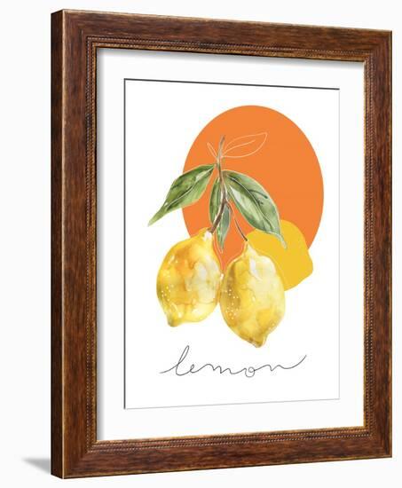 Lemon-Carol Robinson-Framed Art Print